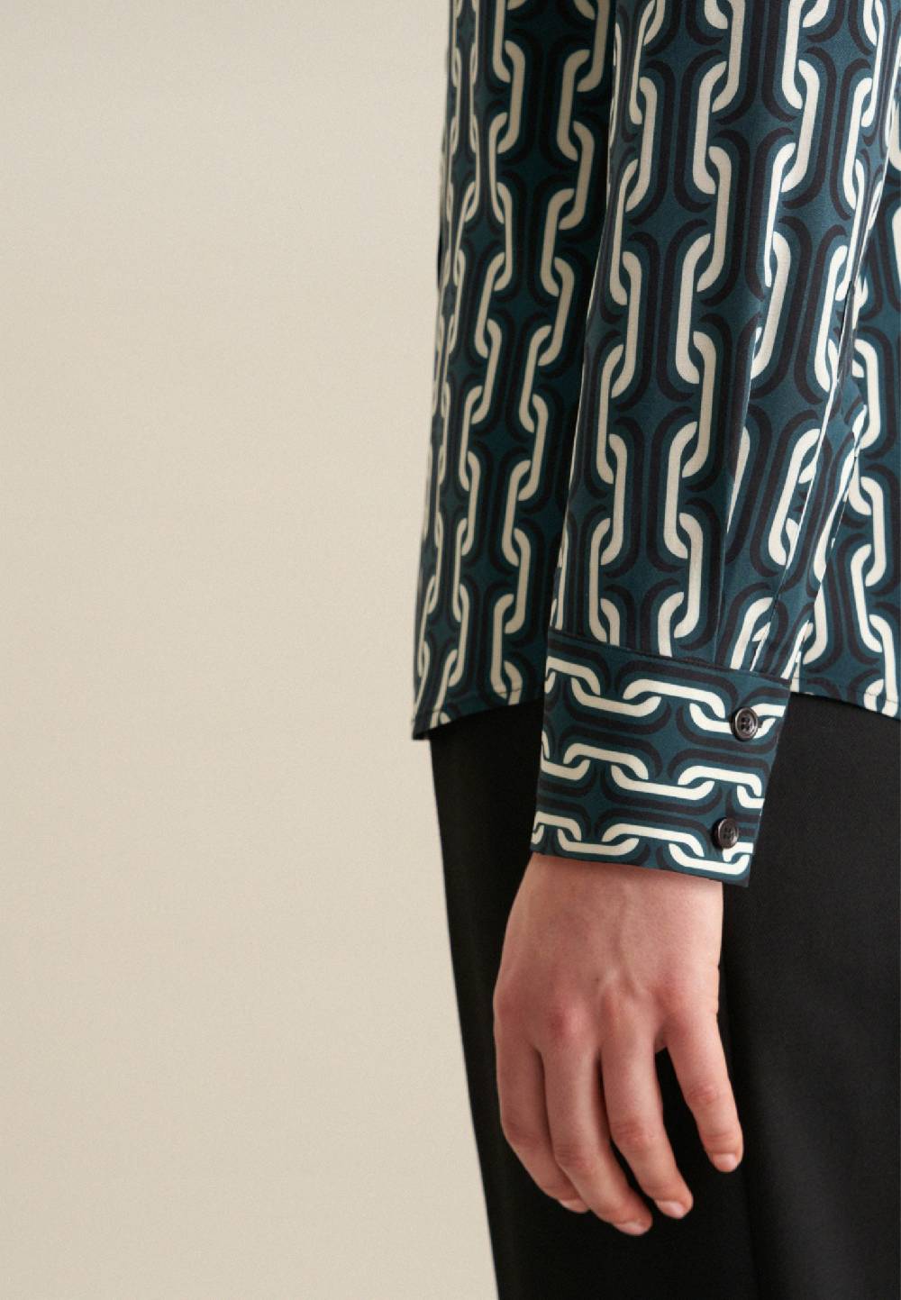 Studio Seidensticker Leinwandbindung Hemdbluse 50% Rabatt mit kostenlosem Versand