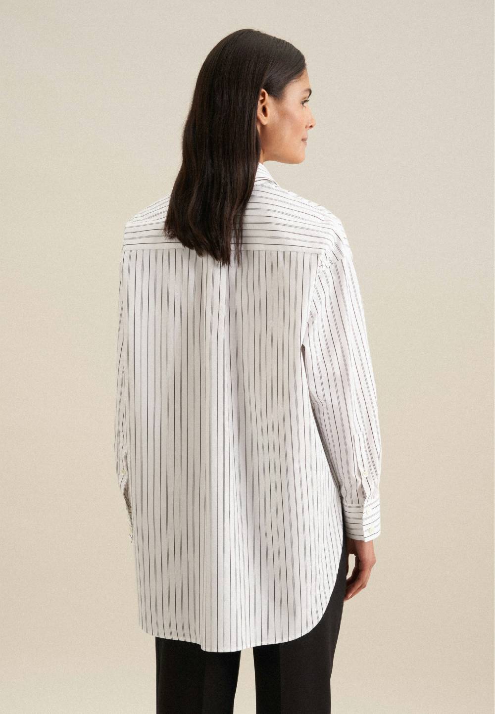 Studio Seidensticker Twill Longbluse Clearance-Verkauf