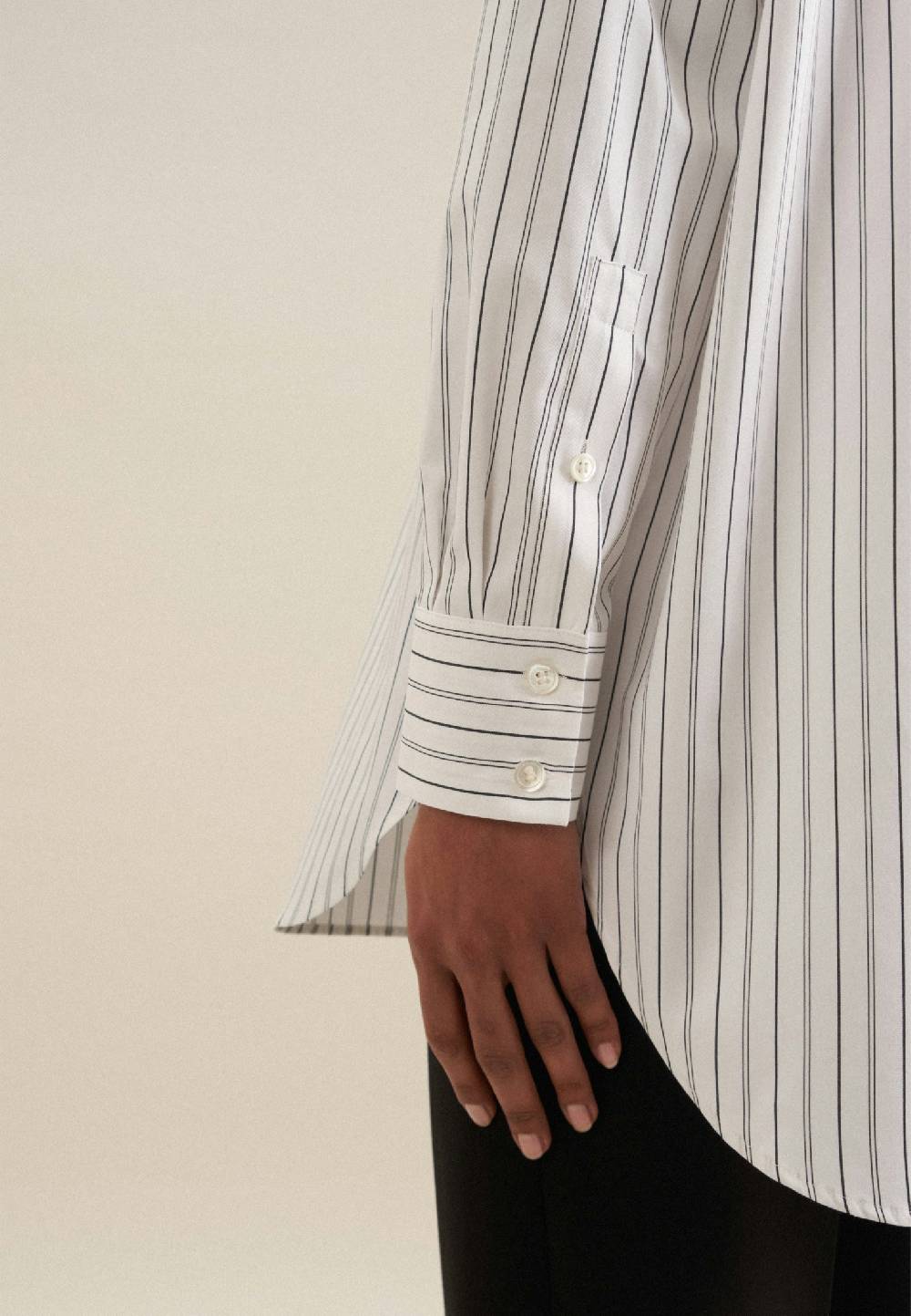 Studio Seidensticker Twill Longbluse Clearance-Verkauf