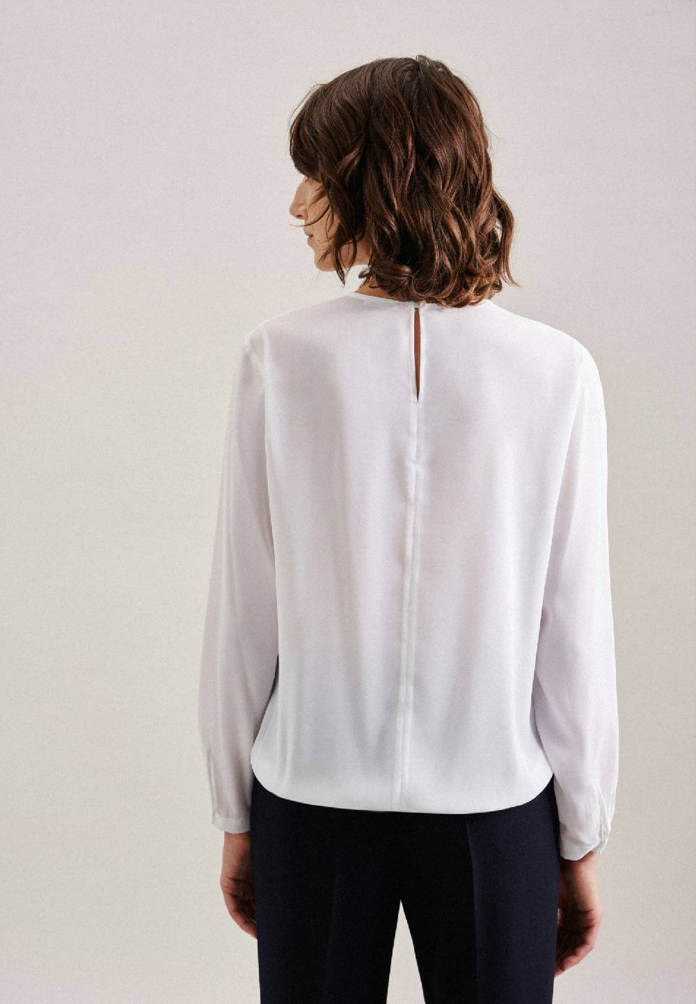 Studio Seidensticker Krepp Shirtbluse zollfrei