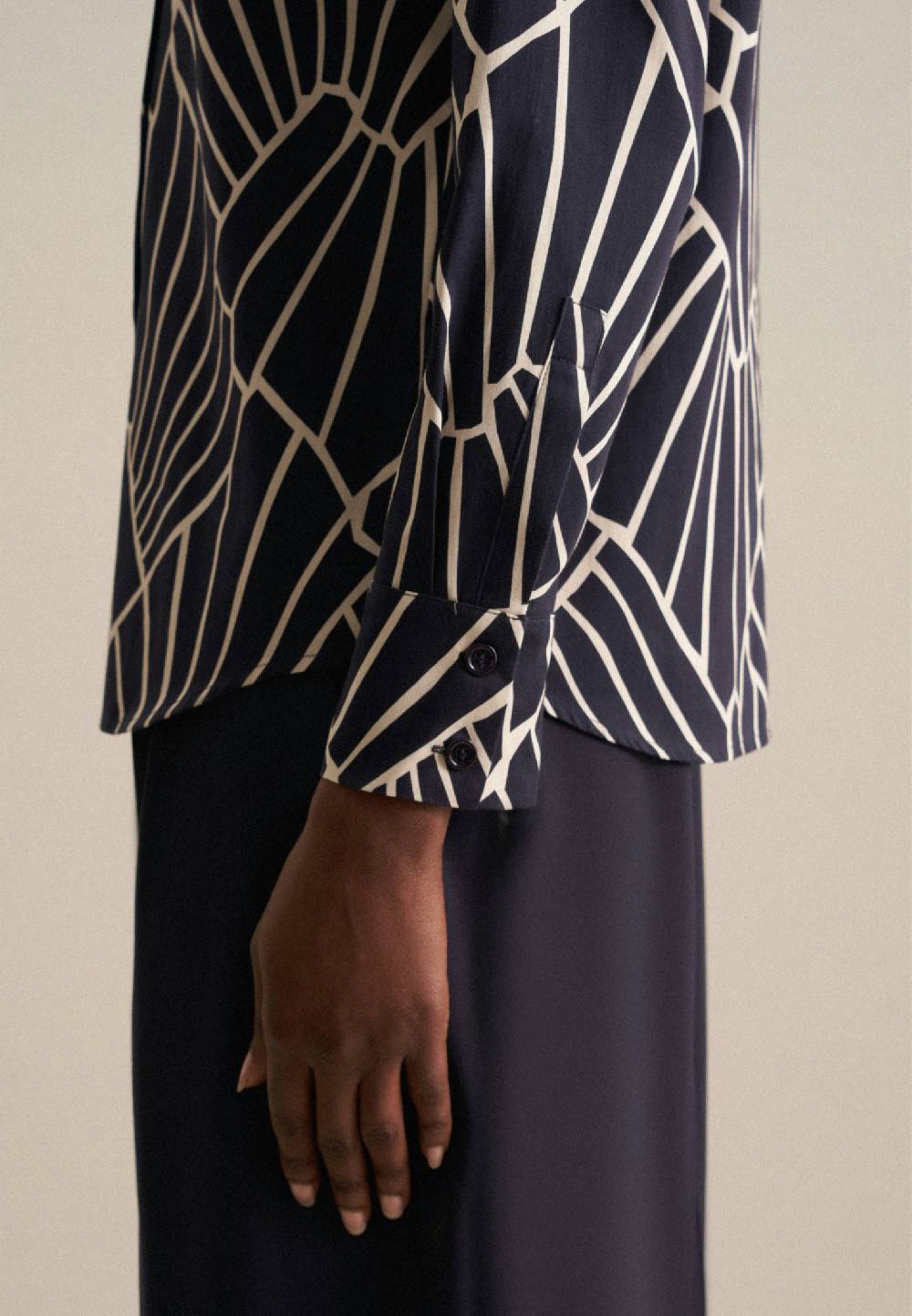 Studio Seidensticker Satin Hemdbluse Flash Sale