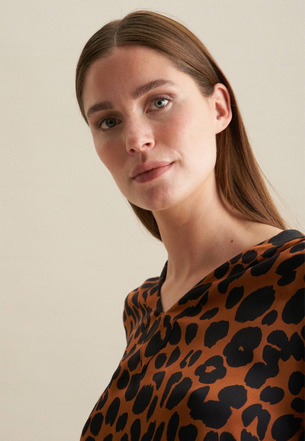Studio Seidensticker Satin Shirt Preisnachlass