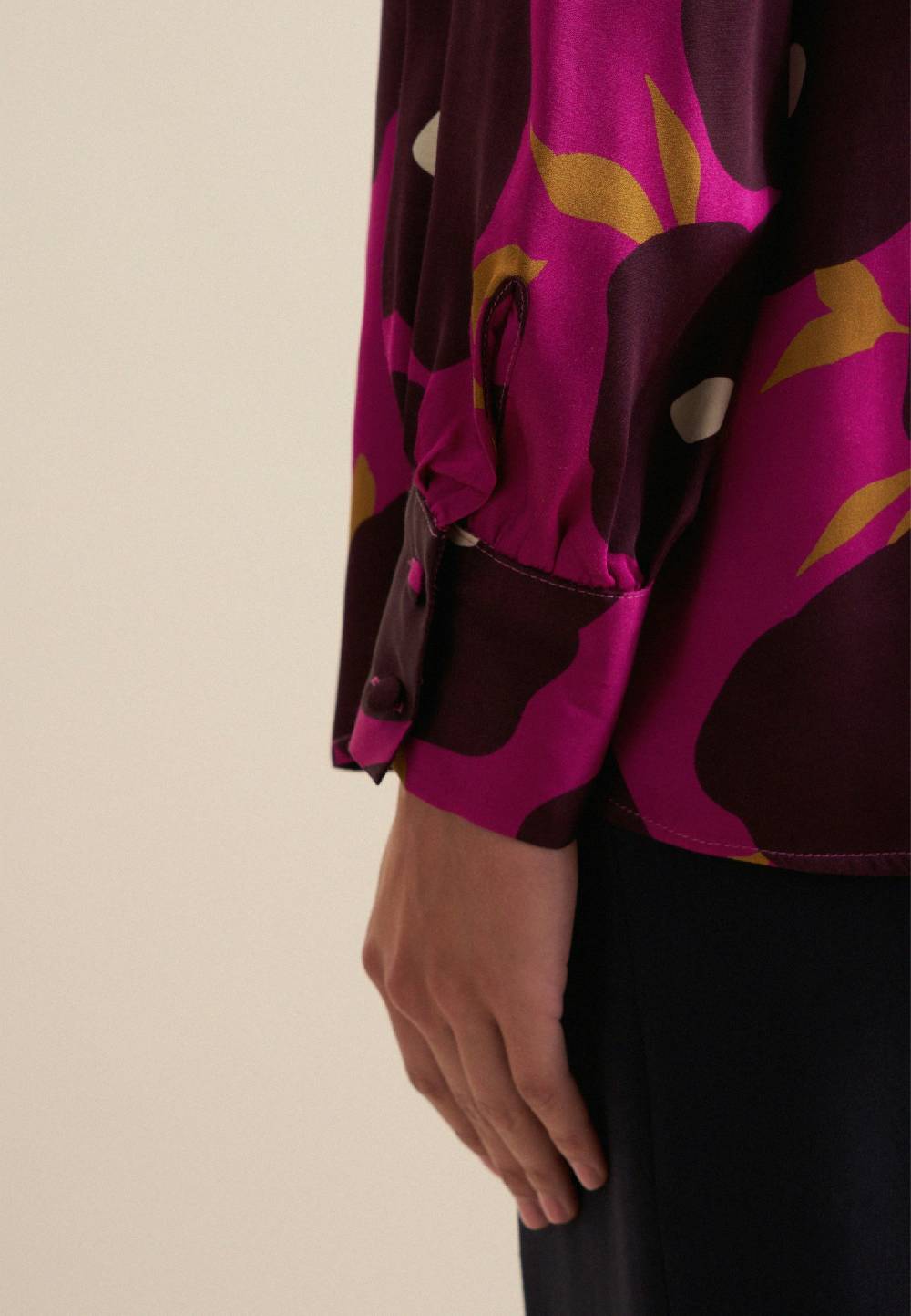 Studio Seidensticker Satin Shirtbluse Vatertagsangebot