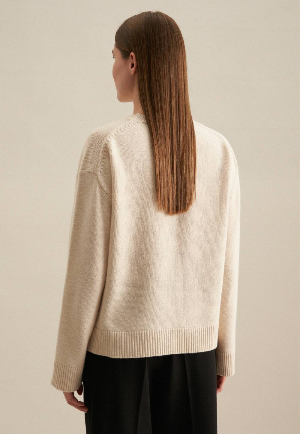 Studio Seidensticker Rundhals Pullover Oversized Top Angebot