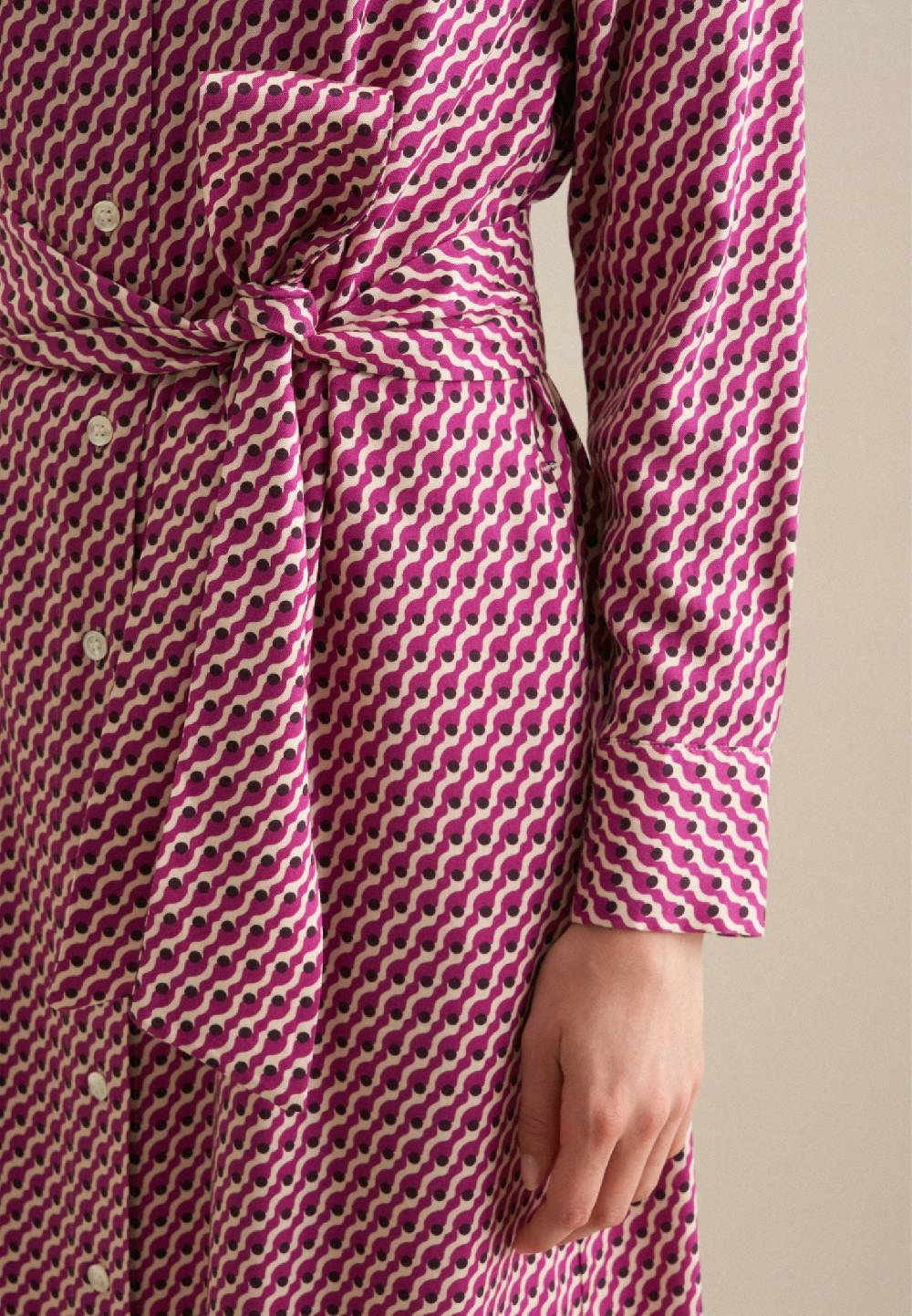 Studio Seidensticker Twill Midi Kleid Super Sparpreis
