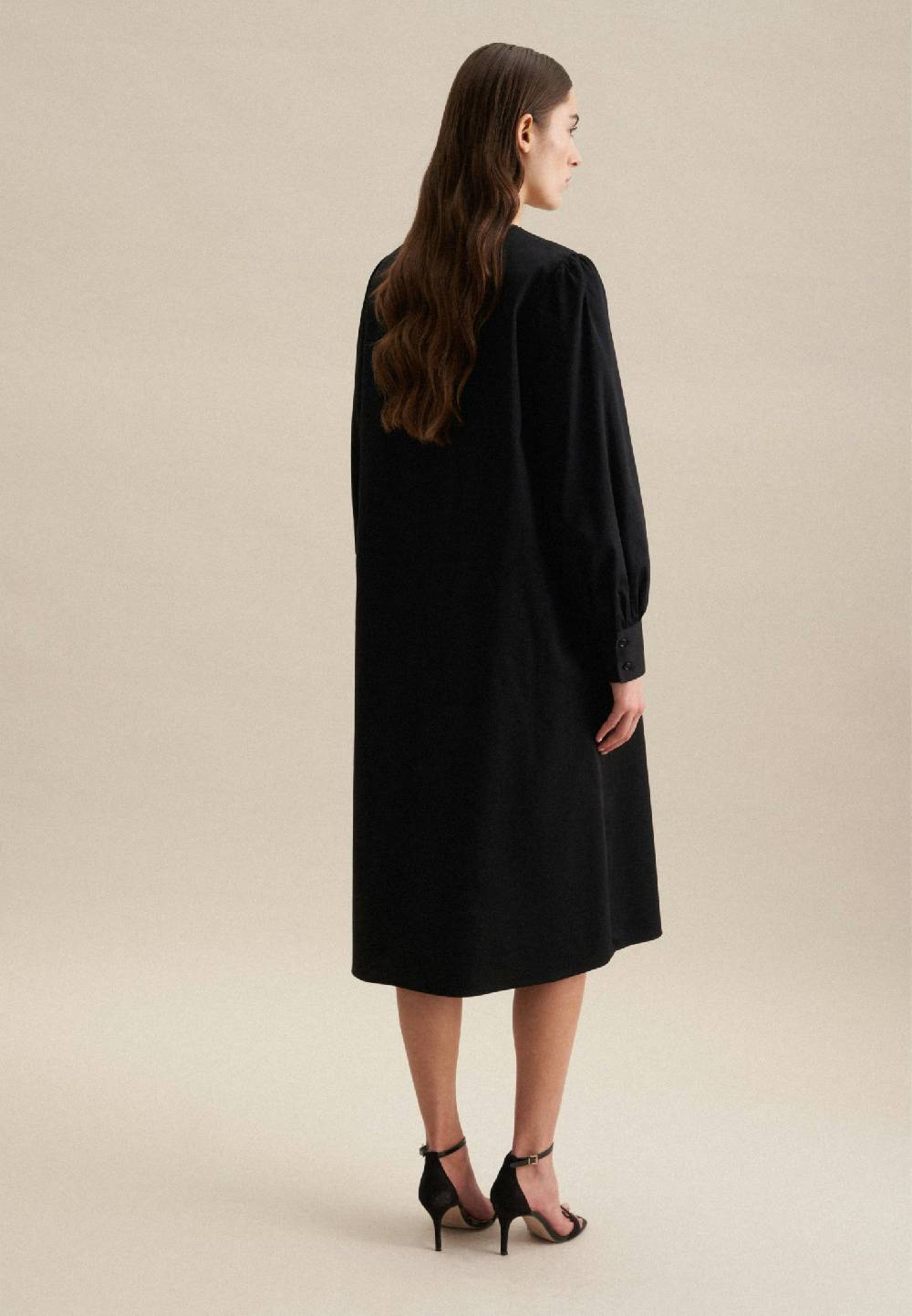 Studio Seidensticker Krepp Midi Kleid Discount Store für neue Produkte