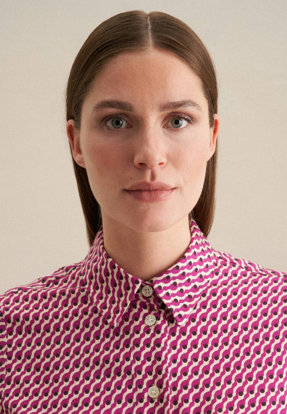 Studio Seidensticker Twill Hemdbluse 50% Rabatt mit kostenlosem Versand