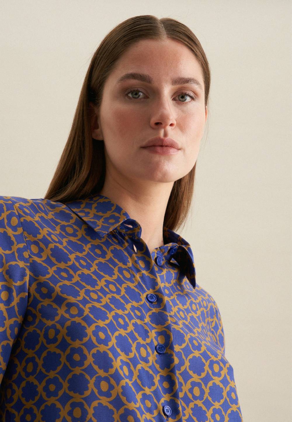 Studio Seidensticker Twill Hemdbluse Clearance-Verkauf