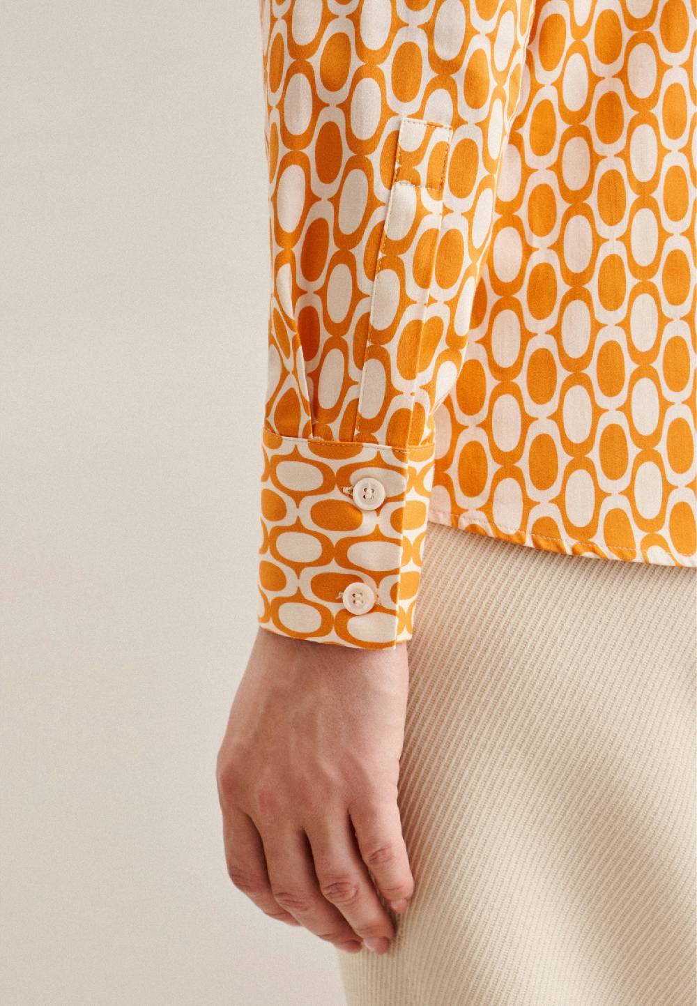 Studio Seidensticker Satin Hemdbluse zollfrei