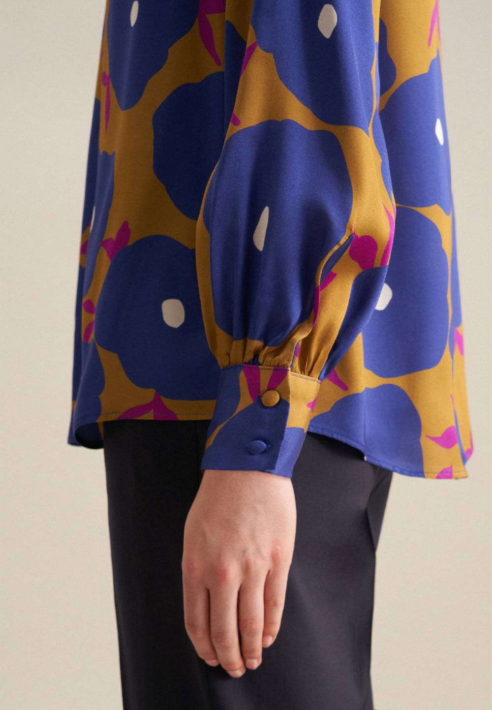 Studio Seidensticker Satin Shirtbluse 2025