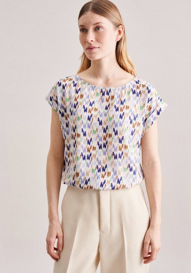 Studio Seidensticker Kurzarm Krepp Shirtbluse Flash Sale