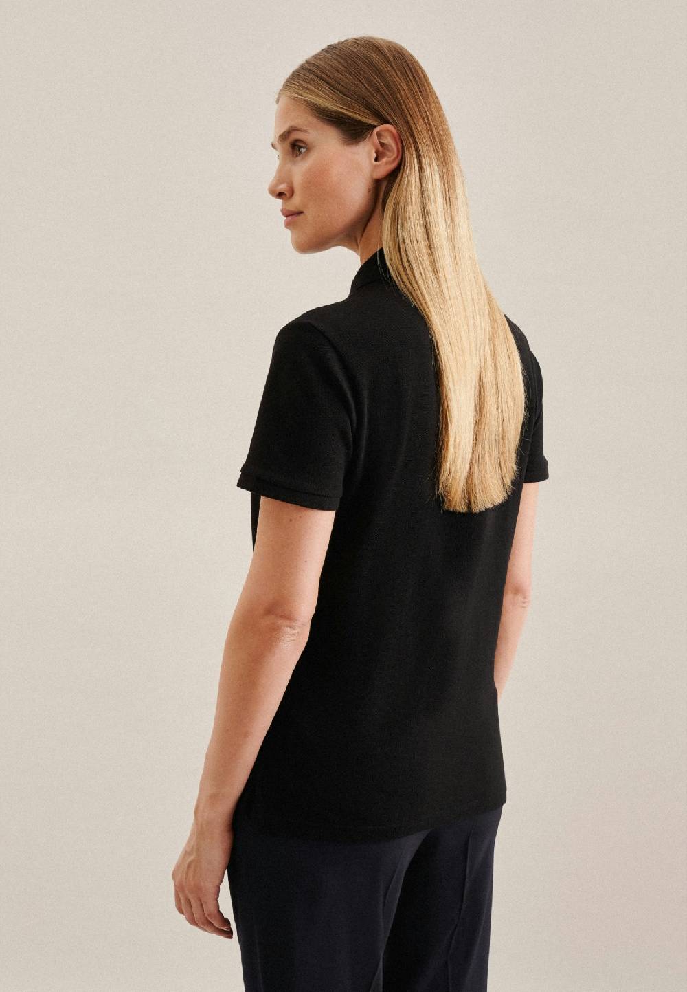 Studio Seidensticker Kragen Polo Shirt Regular Online Outlet