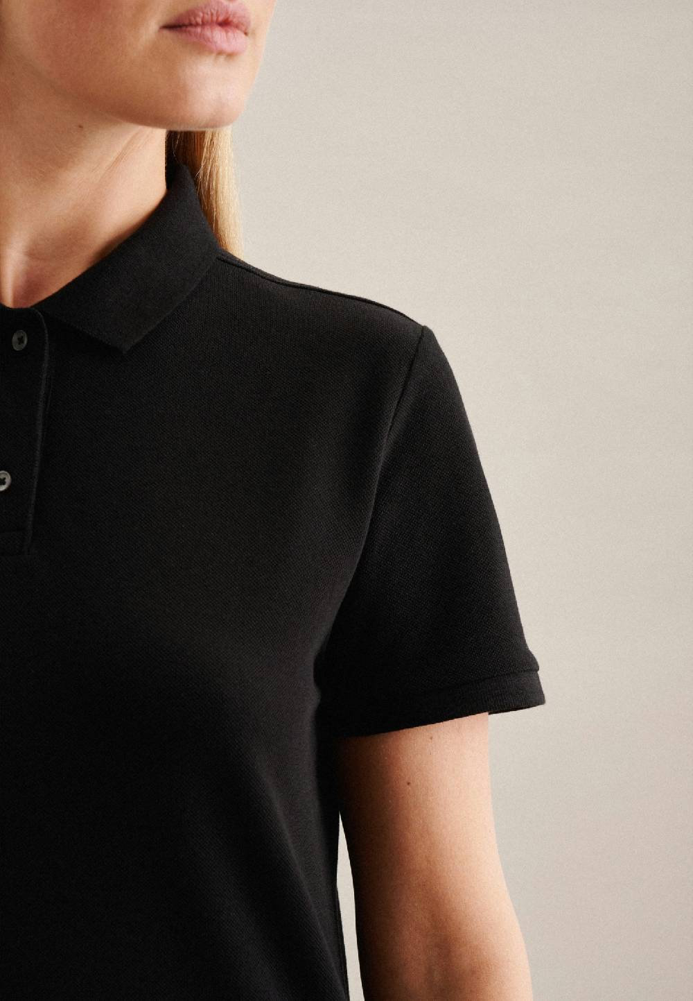 Studio Seidensticker Kragen Polo Shirt Regular Online Outlet