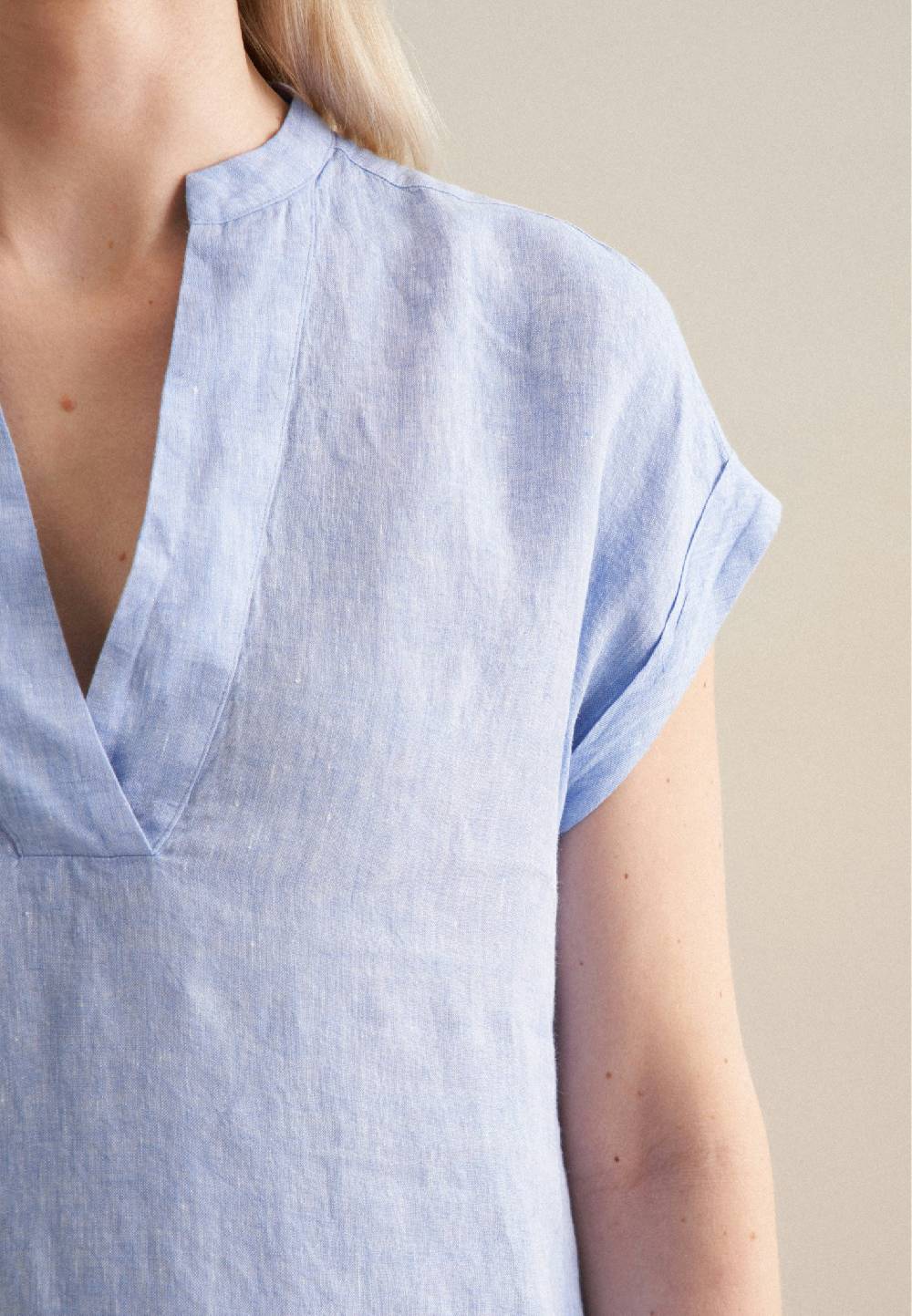 Studio Seidensticker Leinen Mini Kleid Tägliche Deals