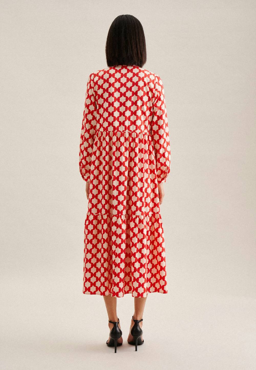 Studio Seidensticker Satin Maxi Kleid Vierteljährliche Förderung