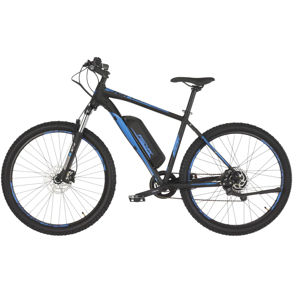 FISCHER Fahrrad E-Bike »MONTIS EM 1922 418 48 sw« 9 Gang Shimano Altus Kettenschaltung (mit Akku-Ladegerät-mit Werkzeug) auf Rechnung kaufen Saisonschlussverkauf