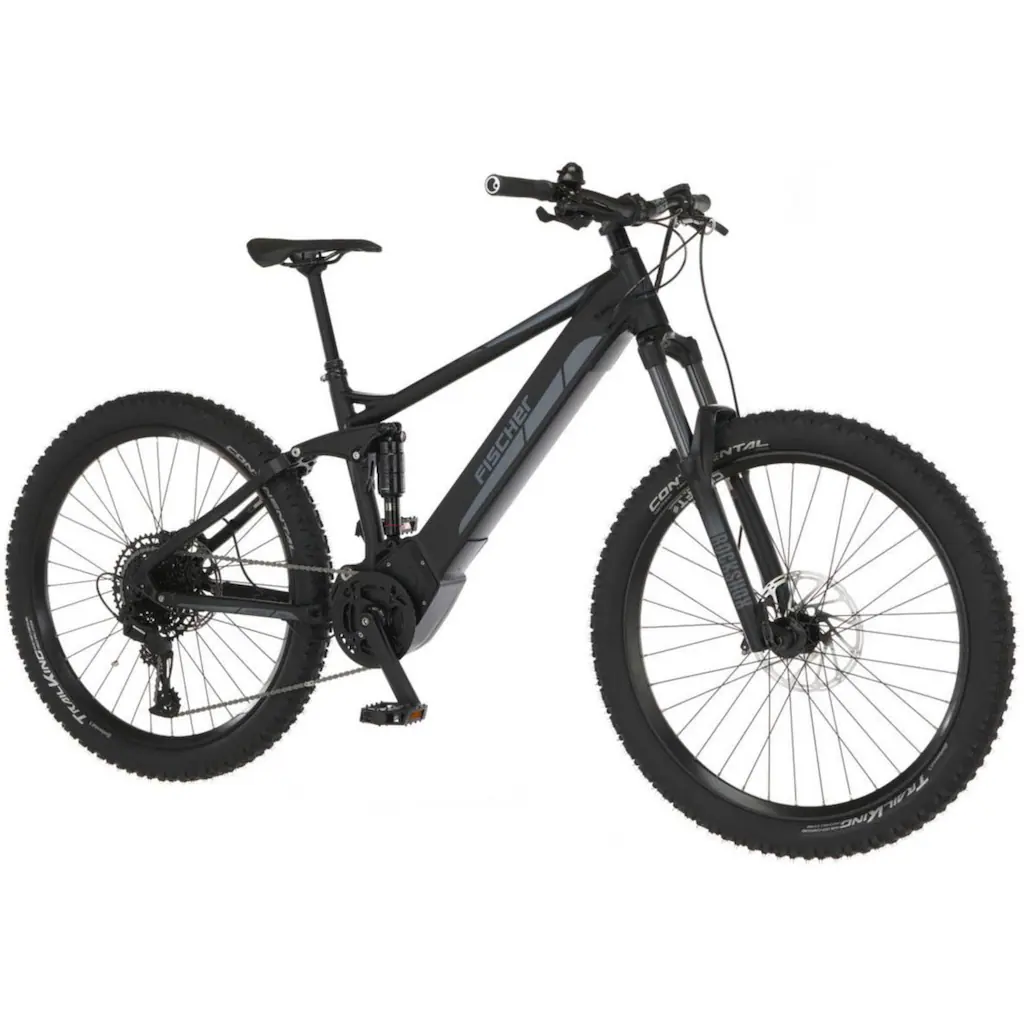 FISCHER Fahrrad E-Bike »MONTIS 6.0i Fully 504 44« 12 Gang SRAM SX 11-50 Kettenschaltung Pedelec Elektrofahrrad für Damen u. Herren MTB Mountainbike Cyber Monday