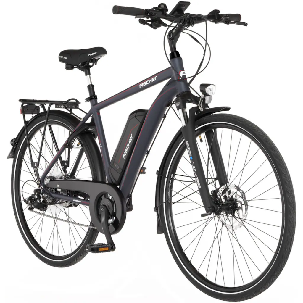 FISCHER Fahrrad E-Bike »VIATOR 2.0 Herren 422« 8 Gang Shimano Acera Pedelec Elektrofahrrad für Herren Trekkingrad Heißer Verkauf