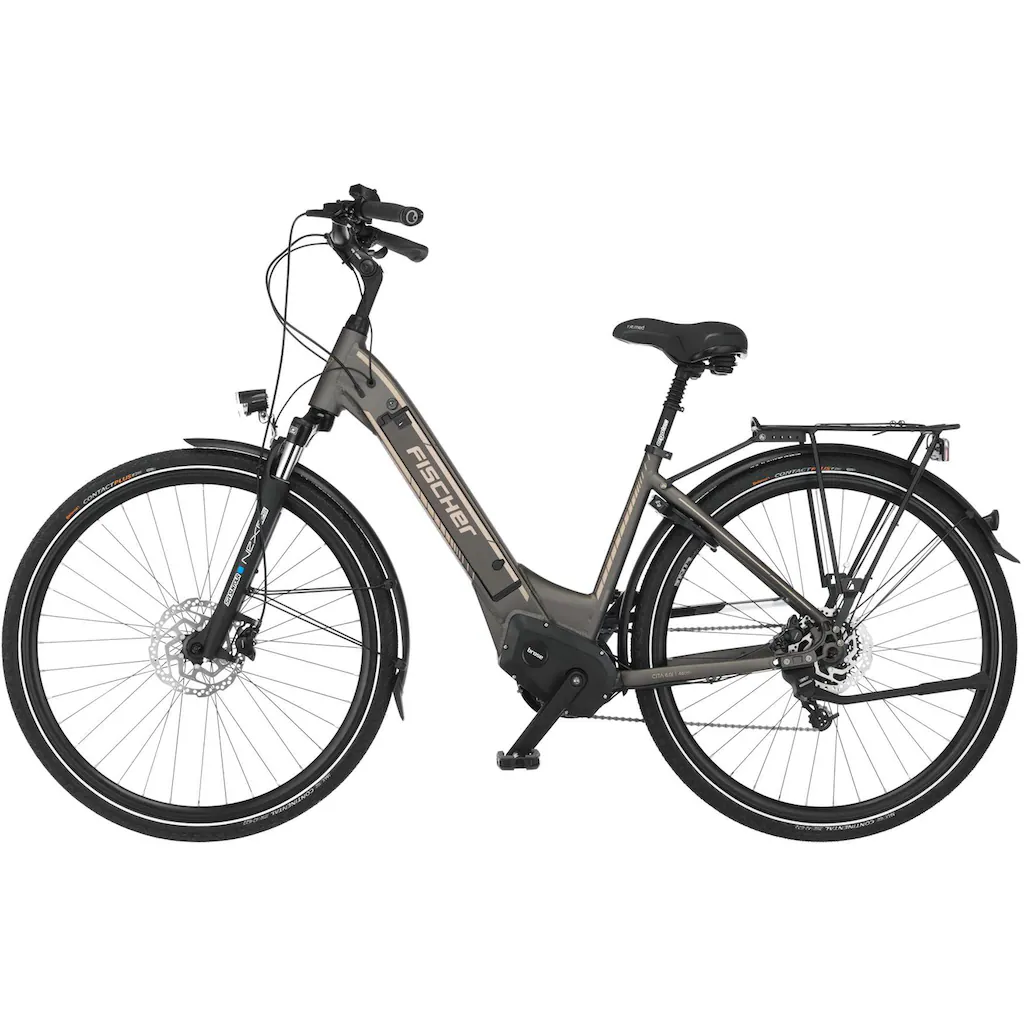 FISCHER Fahrrad E-Bike »CITA 6.0i 504« 10 Gang Pedelec Elektrofahrrad für Damen u. Herren Cityrad Zeitlich begrenztes Angebot