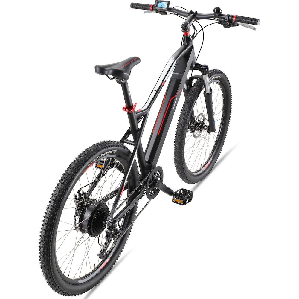 Telefunken E-Bike »Aufsteiger M924« 9 Gang Shimano Altus Heckmotor 250 W (36 V 504 Wh Akku-ca. 100 km Reichweite-Geländebike off road) Mountainbike MTB Elektrofahrrad Damen Herren 27 5 / 29 Zoll Pedelec Exklusive Angebote