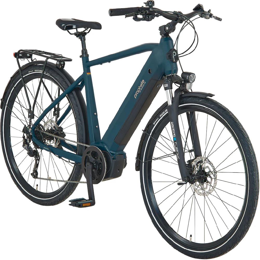 Prophete E-Bike »Entdecker 3.0« 9 Gang Shimano Mittelmotor 250 W Pedelec Elektrofahrrad für Herren Trekkingrad auf Rechnung kaufen Neuheiten