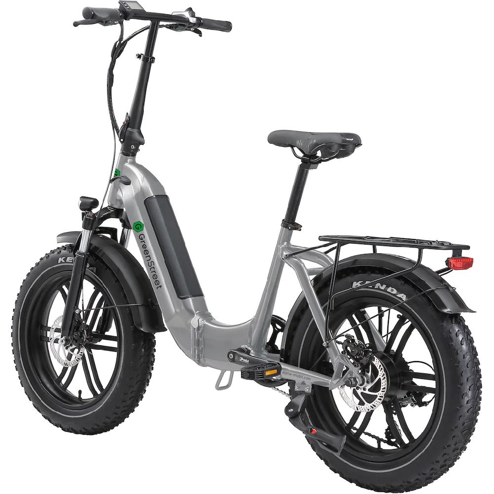 GreenStreet E-Bike »Tiefeinsteiger Klapprad GS5« 7 Gang Shimano Heckmotor 250 W (Set 2 tlg. mit Akku-Ladegeräte Fat Tires) Pedelec Elektrofahrrad für Damen u. Herren Klapprad auf Rechnung bestellen Bestseller
