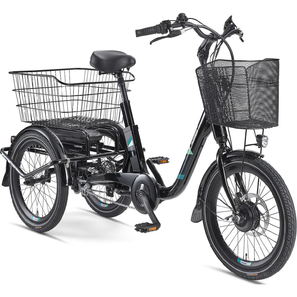 Telefunken E-Bike »TC500« 3 Gang Frontmotor 250 W Pedelec Elektrofahrrad für Damen u. Herren Dreirad auf Raten Saisonale Angebote