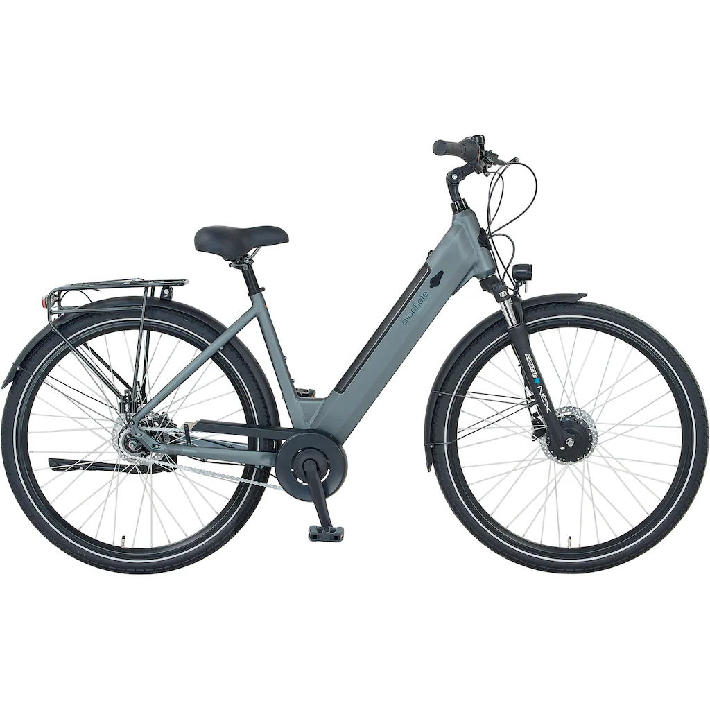 Prophete E-Bike »Geniesser 2.8« 7 Gang Shimano Nexus Frontmotor 250 W Pedelec Elektrofahrrad für Damen u. Herren Cityrad auf Rechnung bestellen Räumungsverkauf