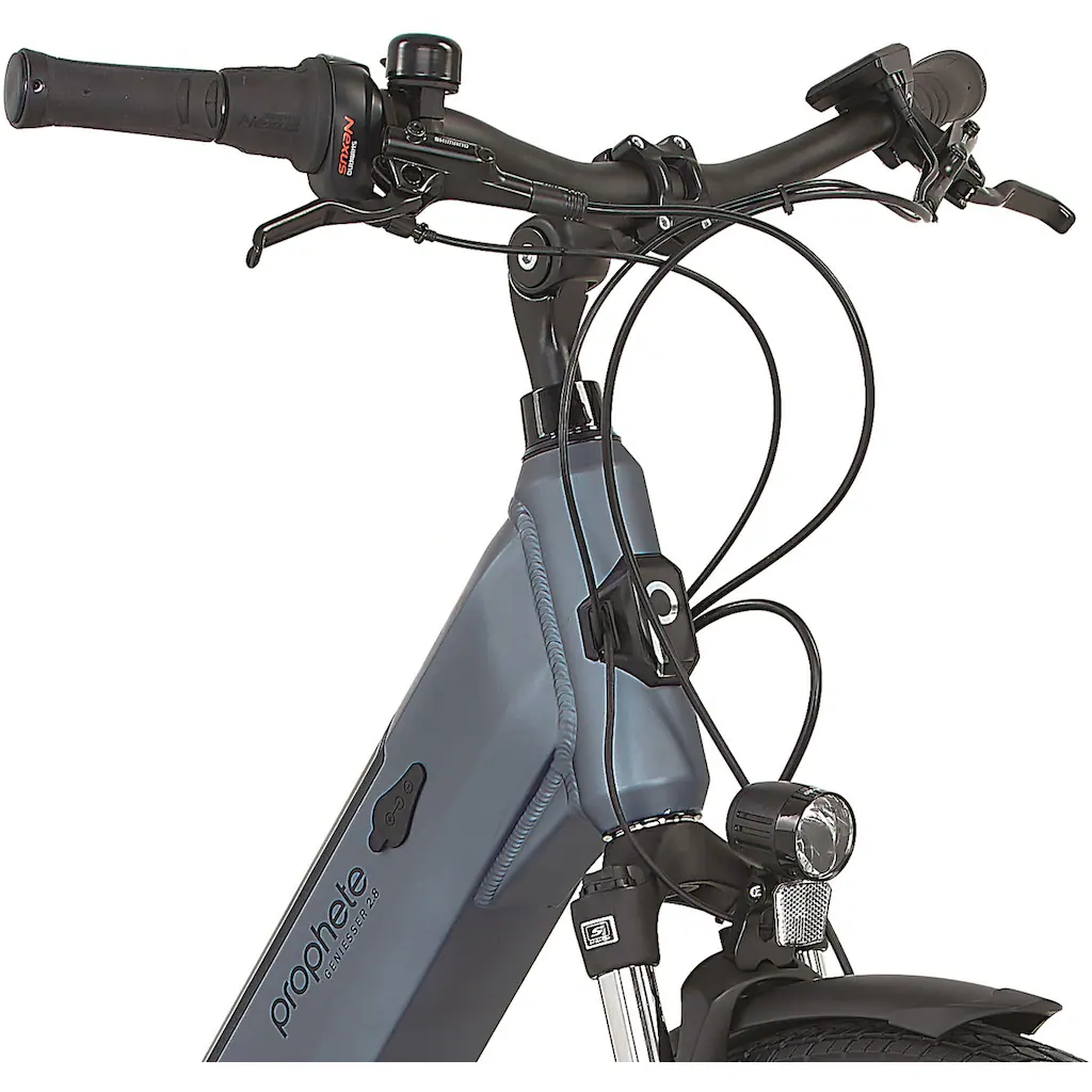Prophete E-Bike »Geniesser 2.8« 7 Gang Shimano Nexus Frontmotor 250 W Pedelec Elektrofahrrad für Damen u. Herren Cityrad auf Rechnung bestellen Räumungsverkauf