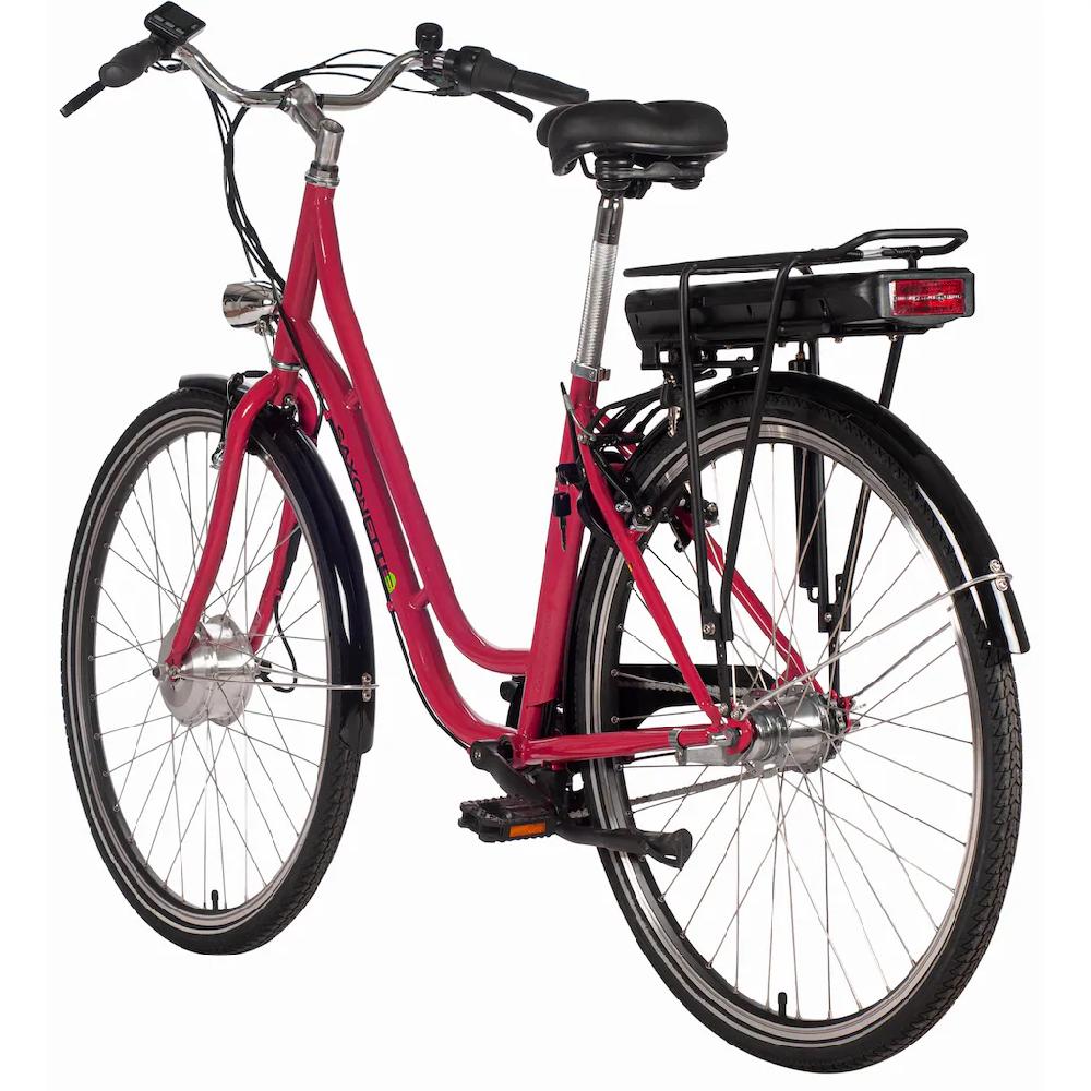 SAXONETTE E-Bike »Fashion Plus 2.0« 7 Gang Shimano Frontmotor 250 W Pedelec Elektrofahrrad für Damen u. Herren Cityrad Sonderangebote