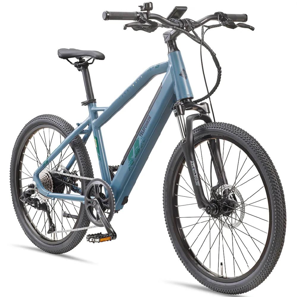 Telefunken E-Bike »Aufsteiger M915« 8 Gang Heckmotor 250 W Pedelec Elektrofahrrad für Damen u. Herren MTB Mountainbike auf Raten Super Sparpreis