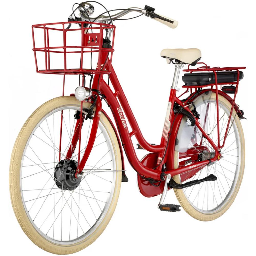 FISCHER Fahrrad E-Bike »CITA RETRO 2.0 418 48« 3 Gang Shimano Shimano 3-Gang Nexus Nabenschaltung (mit Akku-Ladegerät-mit Werkzeug) Pedelec Elektrofahrrad für Damen u. Herren Cityrad auf Rechnung kaufen Wochenangebot