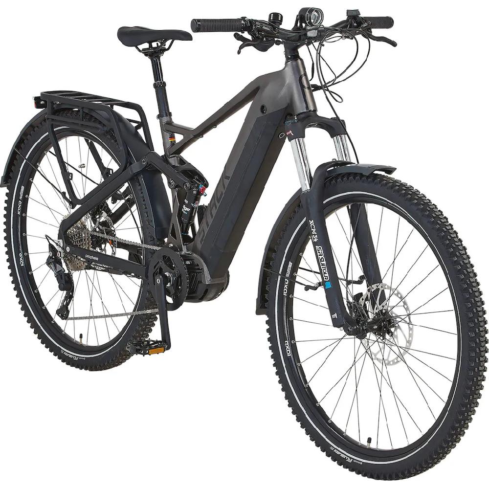 Prophete E-Bike »Stack 5.8« 10 Gang Shimano Deore Mittelmotor 250 W Bis zu 60% Rabatt