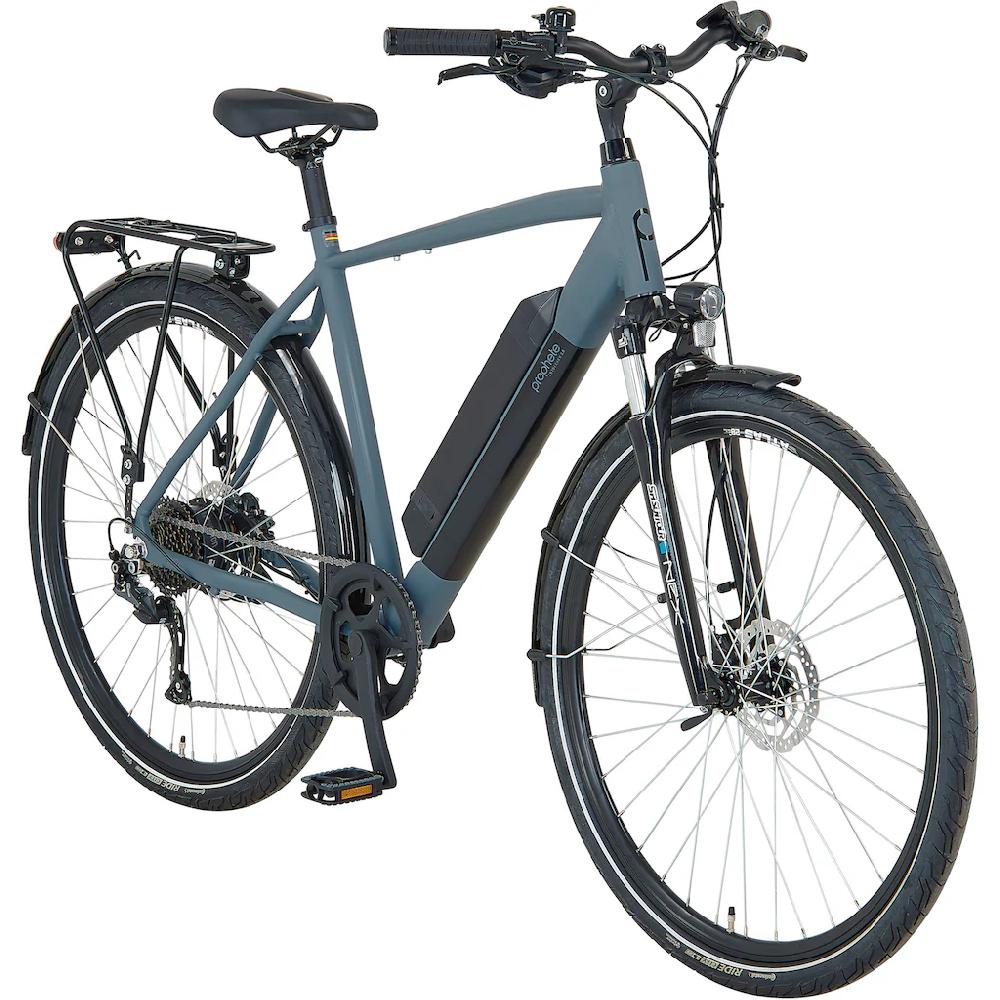 Prophete E-Bike »Entdecker 1.8« 8 Gang Shimano Altus Heckmotor 250 W Pedelec Elektrofahrrad für Herren Trekkingrad auf Rechnung Riesige Rabatte
