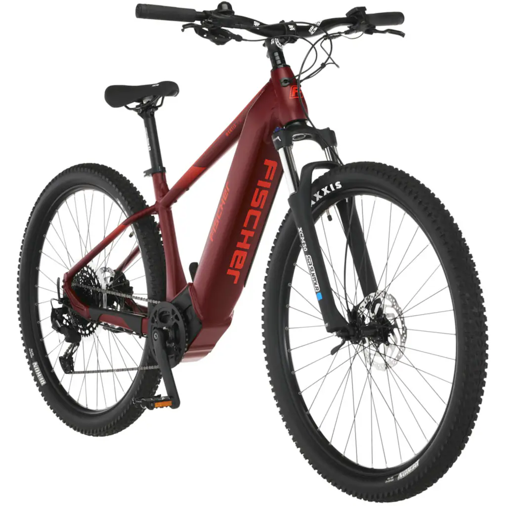 FISCHER Fahrrad E-Bike »MONTIS 7.0I 630« 12 Gang SRAM SX 11-50 Mittelmotor 250 W (Schloss) Pedelec Elektrofahrrad für Damen u. Herren MTB Mountainbike auf Rechnung bestellen Black Friday Preise