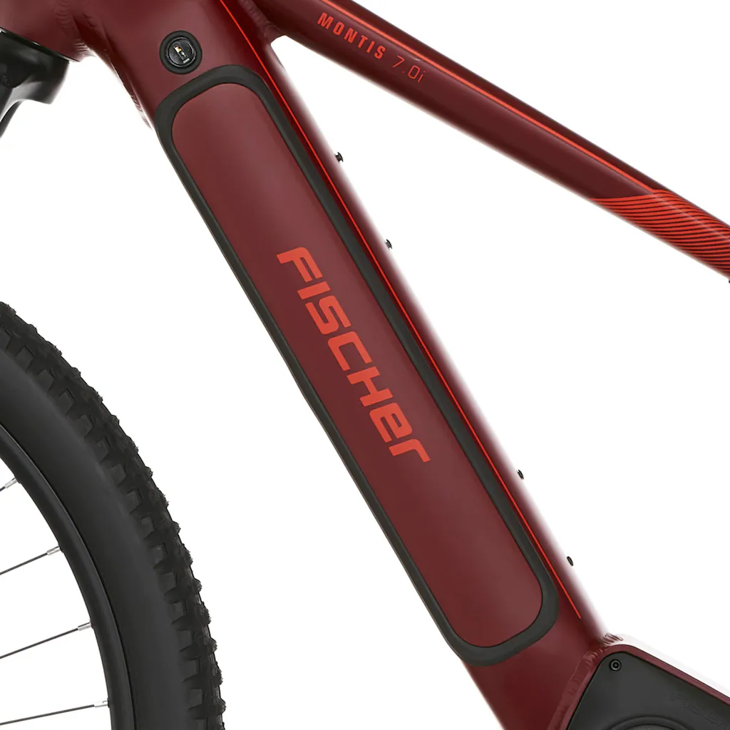 FISCHER Fahrrad E-Bike »MONTIS 7.0I 630« 12 Gang SRAM SX 11-50 Mittelmotor 250 W (Schloss) Pedelec Elektrofahrrad für Damen u. Herren MTB Mountainbike auf Rechnung bestellen Black Friday Preise