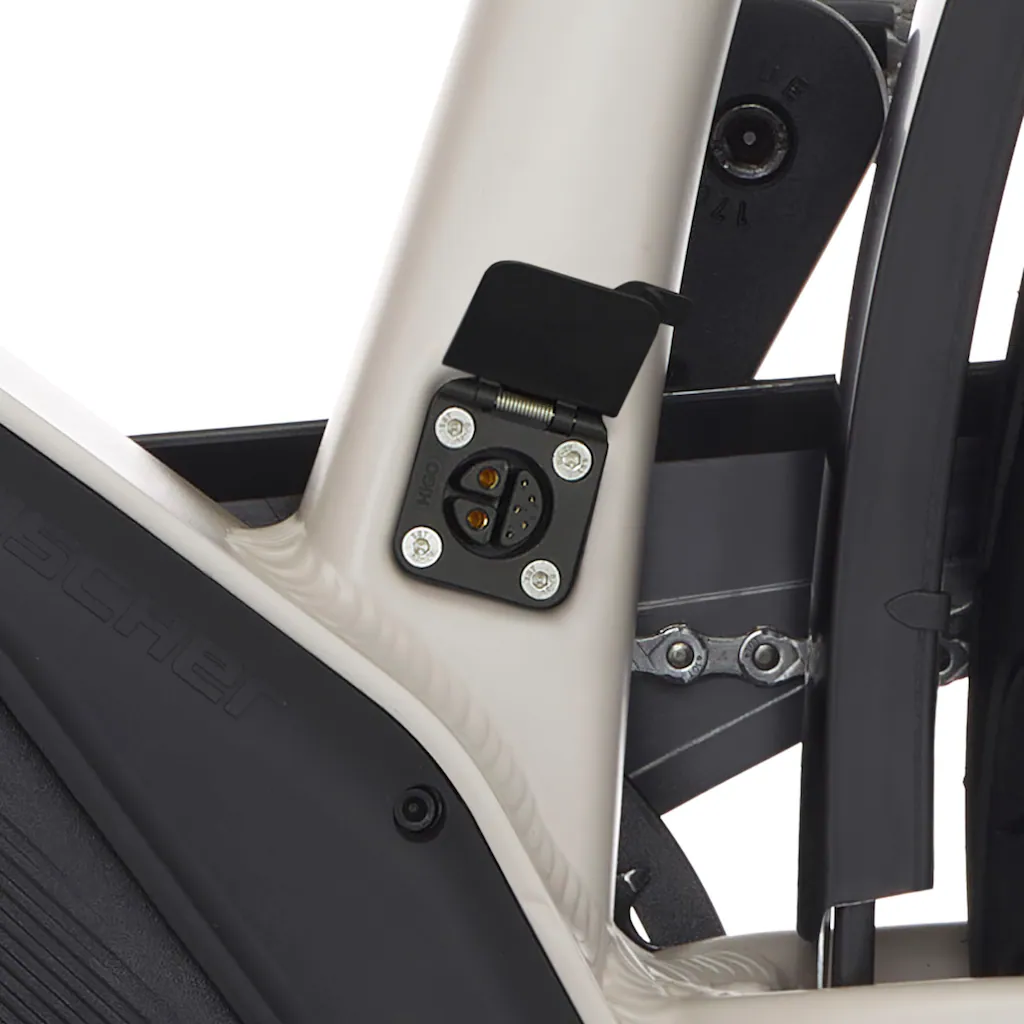 FISCHER Fahrrad E-Bike »VIATOR 7.0i Damen« 10 Gang Shimano Deore Mittelmotor 250 W (mit Faltschloss) Pedelec Elektrofahrrad für Damen u. Herren Trekkingrad auf Rechnung 2025