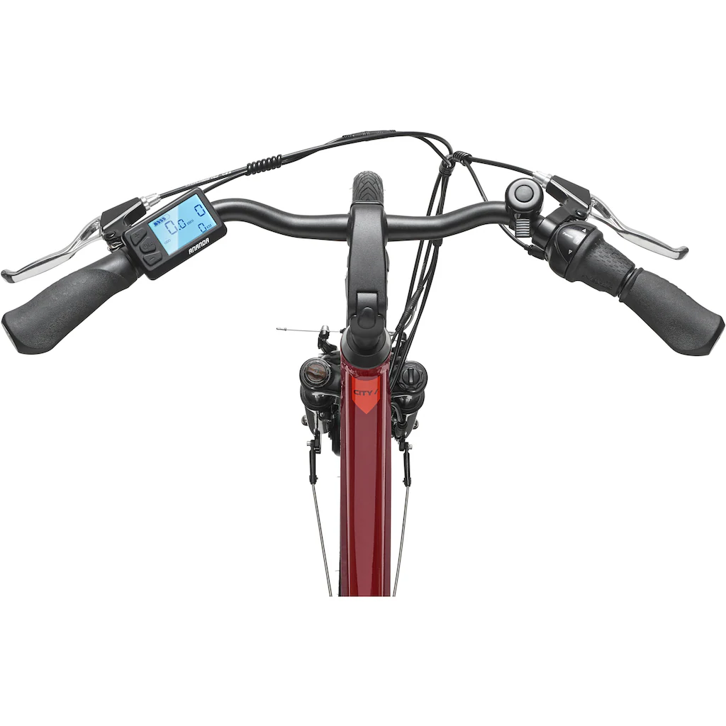 Telefunken E-Bike »Multitalent RC845« 7 Gang Shimano Frontmotor 250 W (28 Zoll Straßenzulassung ca. 100 km Reichweite) Pedelec Elektrofahrrad für Herren u. Damen tiefer Einstieg Cityrad auf Rechnung Auslauf