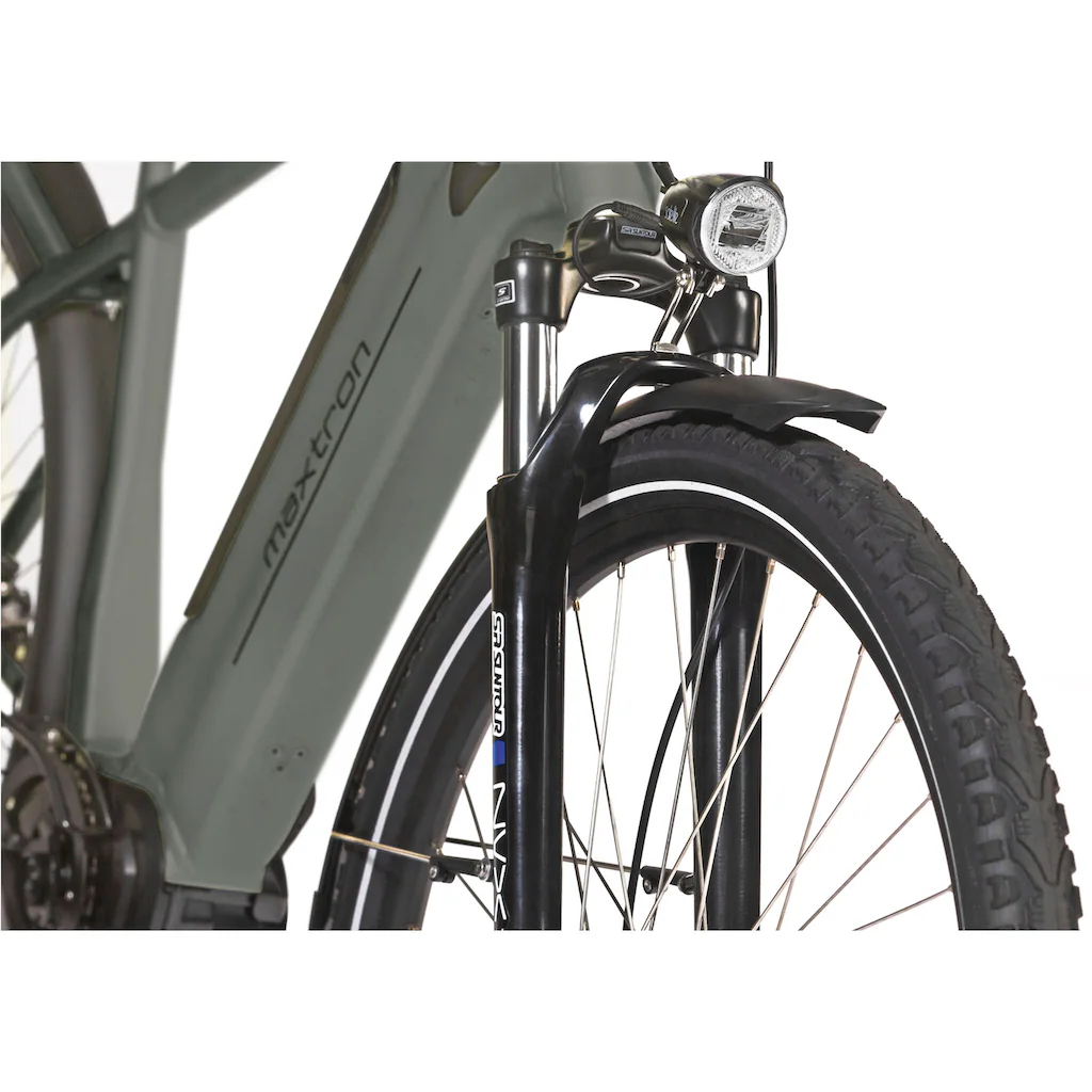 Maxtron E-Bike »MTS 20X« 11 Gang Shimano Deore Mittelmotor 250 W Pedelec Elektrofahrrad für Herren Trekkingrad auf Rechnung Verkauf