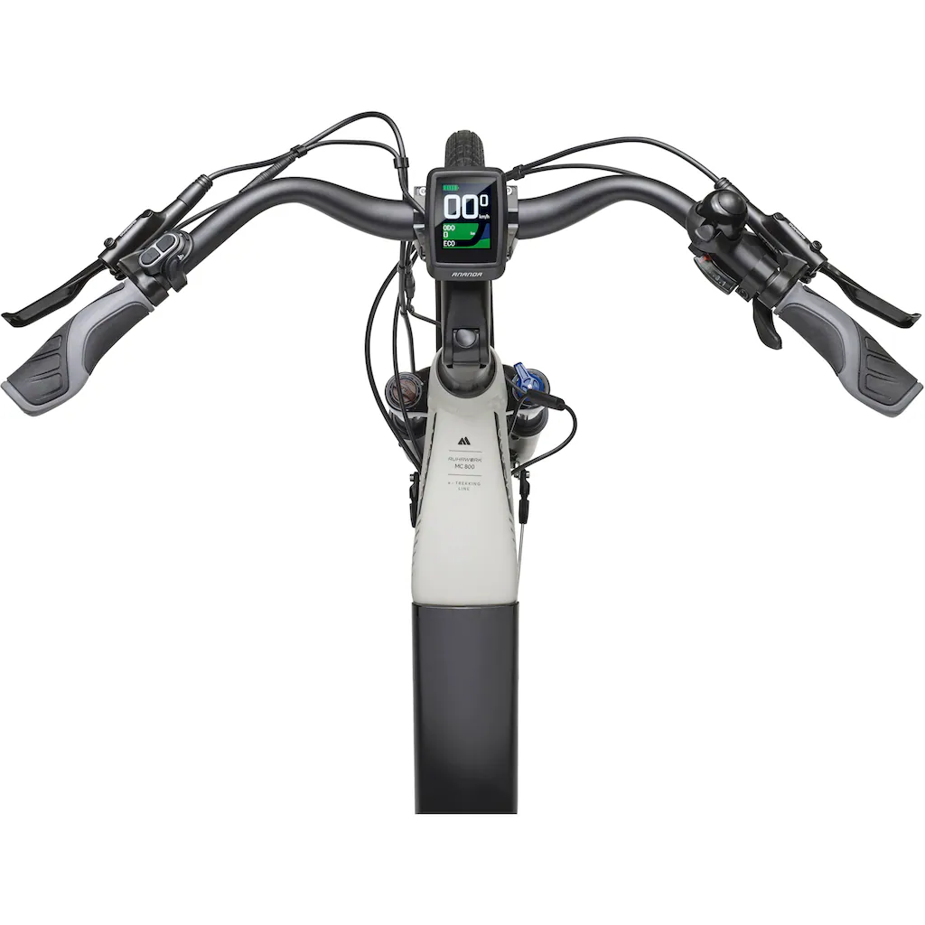 RUHRWERK E-Bike »MC800« 8 Gang Shimano Acera Mittelmotor 250 W Pedelec Elektrofahrrad für Damen u. Herren Cityrad auf Rechnung im Angebot