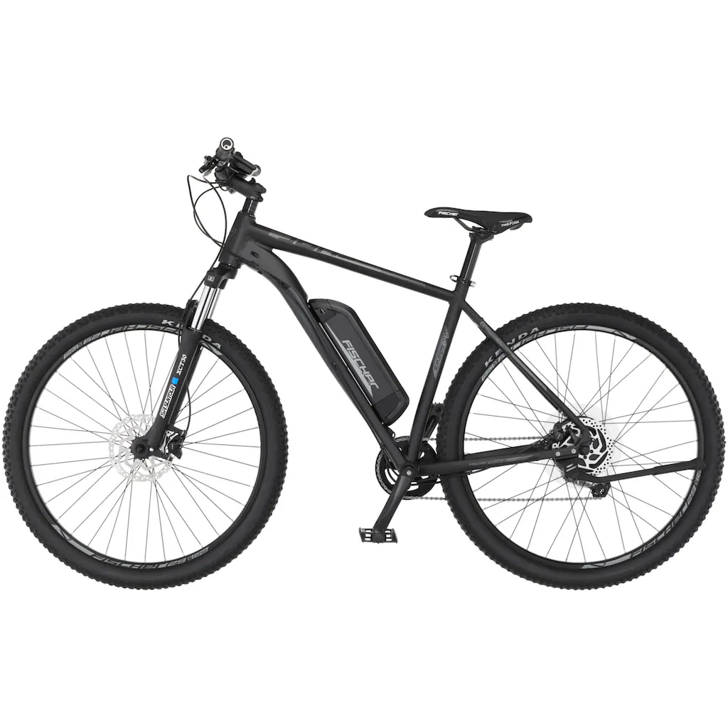 FISCHER Fahrrad E-Bike »MONTIS EM 2129 627 51« 10 Gang Shimano DEORE Kettenschaltung (mit Akku-Ladegerät-mit Werkzeug) Fabrik Onlineshop