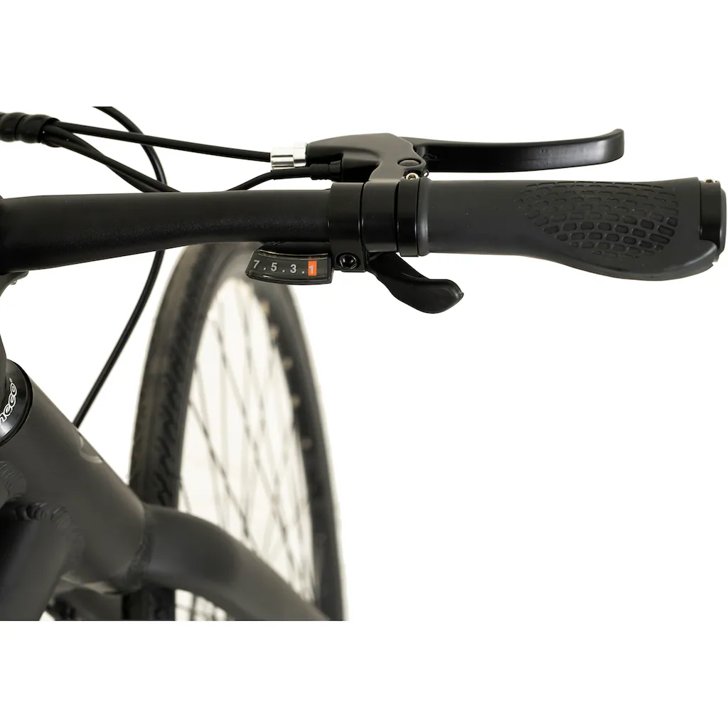 TOTEM E-Bike »HMR« 7 Gang Shimano Tourney Heckmotor 250 W Pedelec Elektrofahrrad für Damen u. Herren Urbanbike Rabatt