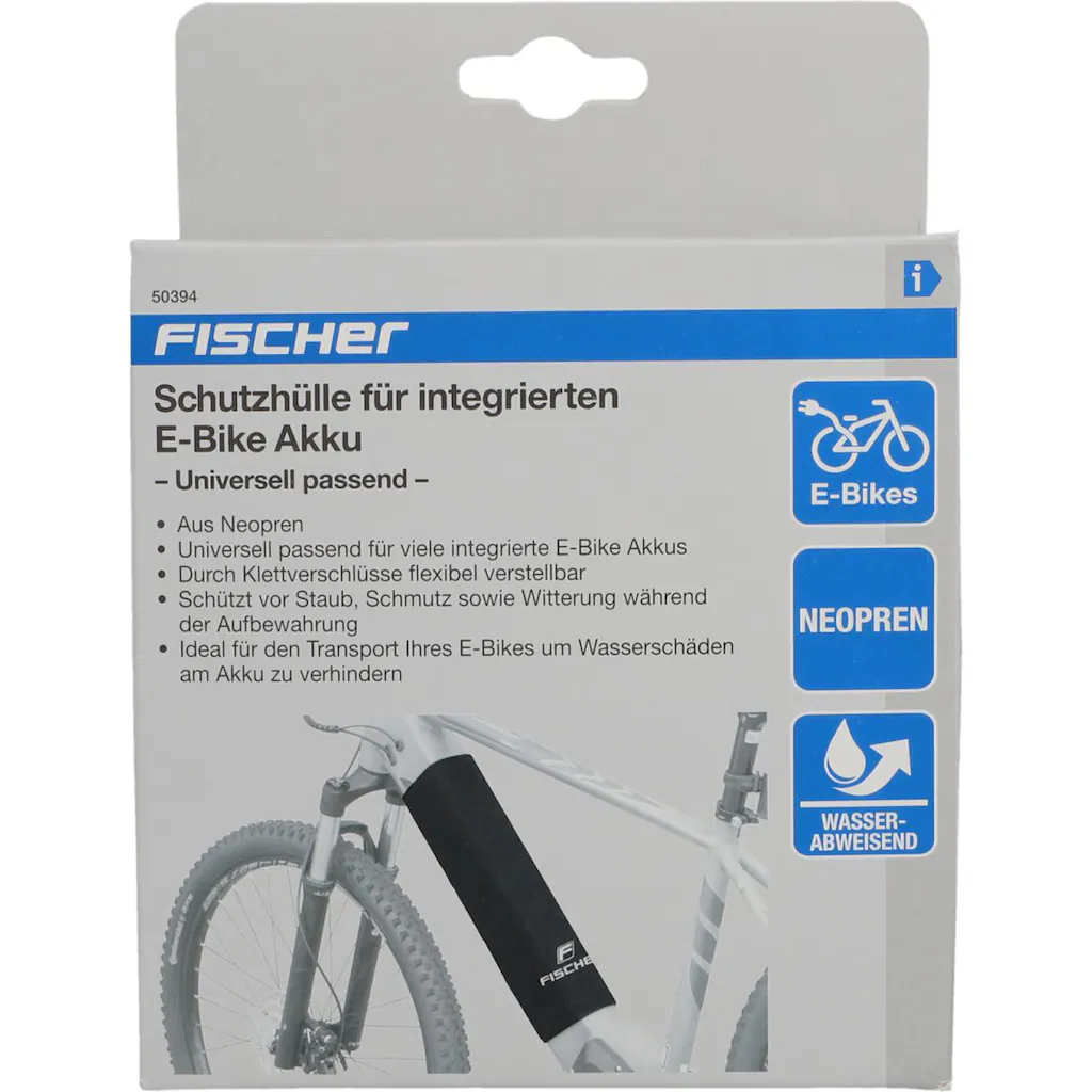 FISCHER Fahrrad Akku-Schutzhülle auf Rechnung bestellen Muttertagsangebot