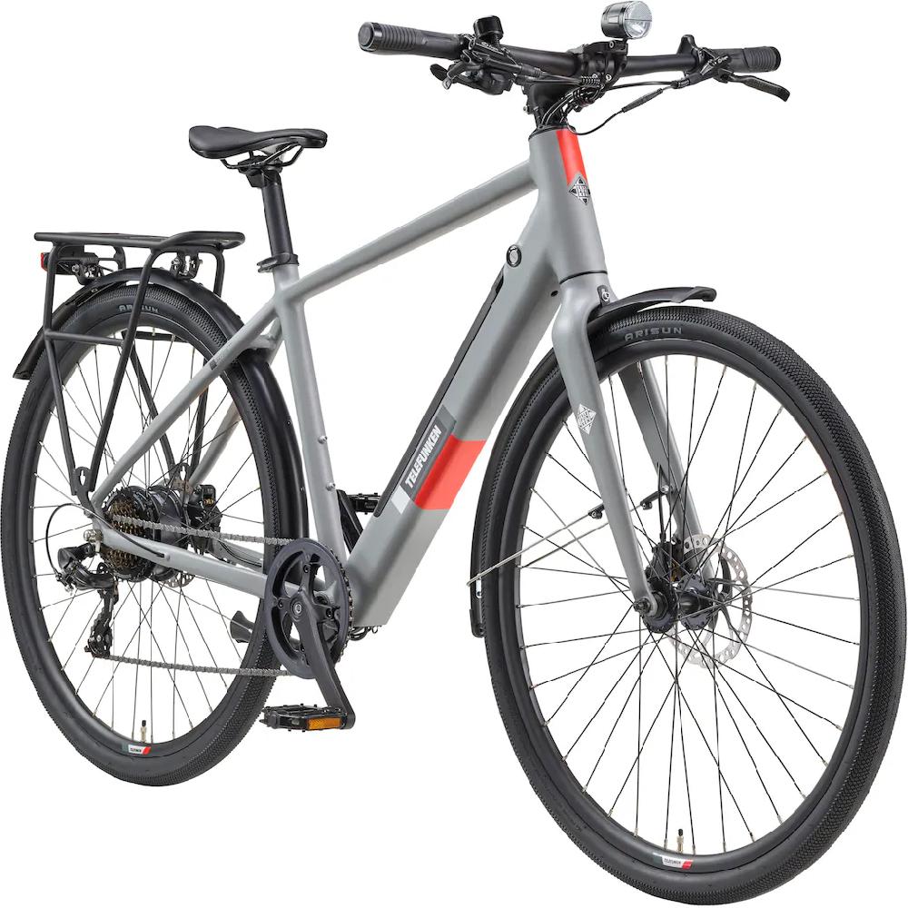 Telefunken E-Bike »UH200« 7 Gang Shimano Heckmotor 250 W (28 Zoll Straßenzulassung Scheibenbremsen leichtes E-Bike ca. 20 kg) Pedelec Elektrofahrrad für Herren u. Damen Urbanbike Cityrad auf Rechnung online kaufen Valentinstagsangebot