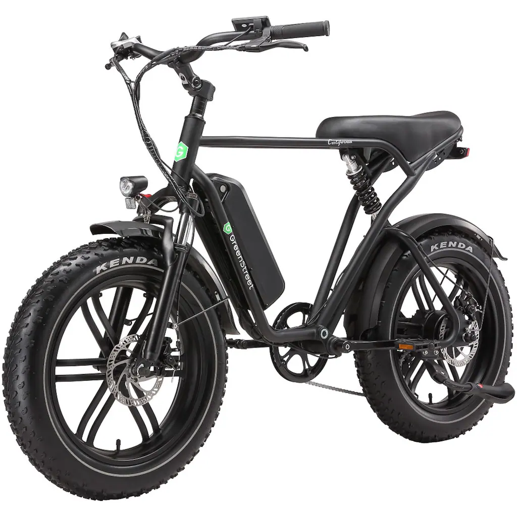 GreenStreet E-Bike »California« 7 Gang Shimano Heckmotor 250 W Pedelec Elektrofahrrad für Damen u. Herren MTB Mountainbike auf Raten Lagerräumung