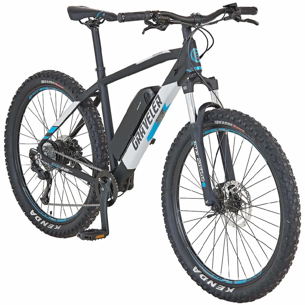 Prophete E-Bike »Graveler e9400« 8 Gang Shimano Heckmotor 250 W (mit Pannenset-mit Werkzeug-mit Beleuchtungsset-mit Fahrradtasche) Pedelec Elektrofahrrad für Damen u. Herren ATP Neuheiten