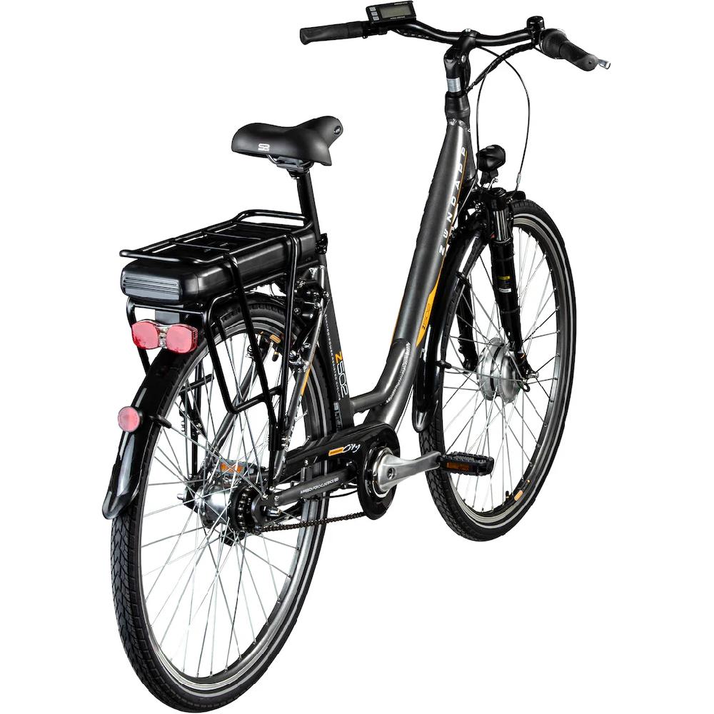 Zündapp E-Bike »Z502« 7 Gang Frontmotor 240 W Pedelec Elektrofahrrad für Damen u. Herren Cityrad auf Rechnung online bestellen Riesige Ersparnisse