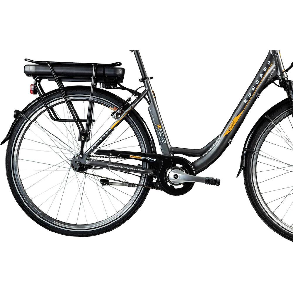 Zündapp E-Bike »Z502« 7 Gang Frontmotor 240 W Pedelec Elektrofahrrad für Damen u. Herren Cityrad auf Rechnung online bestellen Riesige Ersparnisse