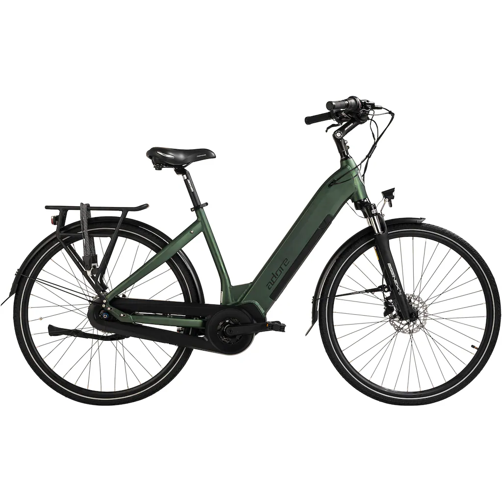 Adore E-Bike »CX-280« 8 Gang Shimano Nexus Mittelmotor 250 W Pedelec Elektrofahrrad für Damen u. Herren Cityrad VIP-Rabatte