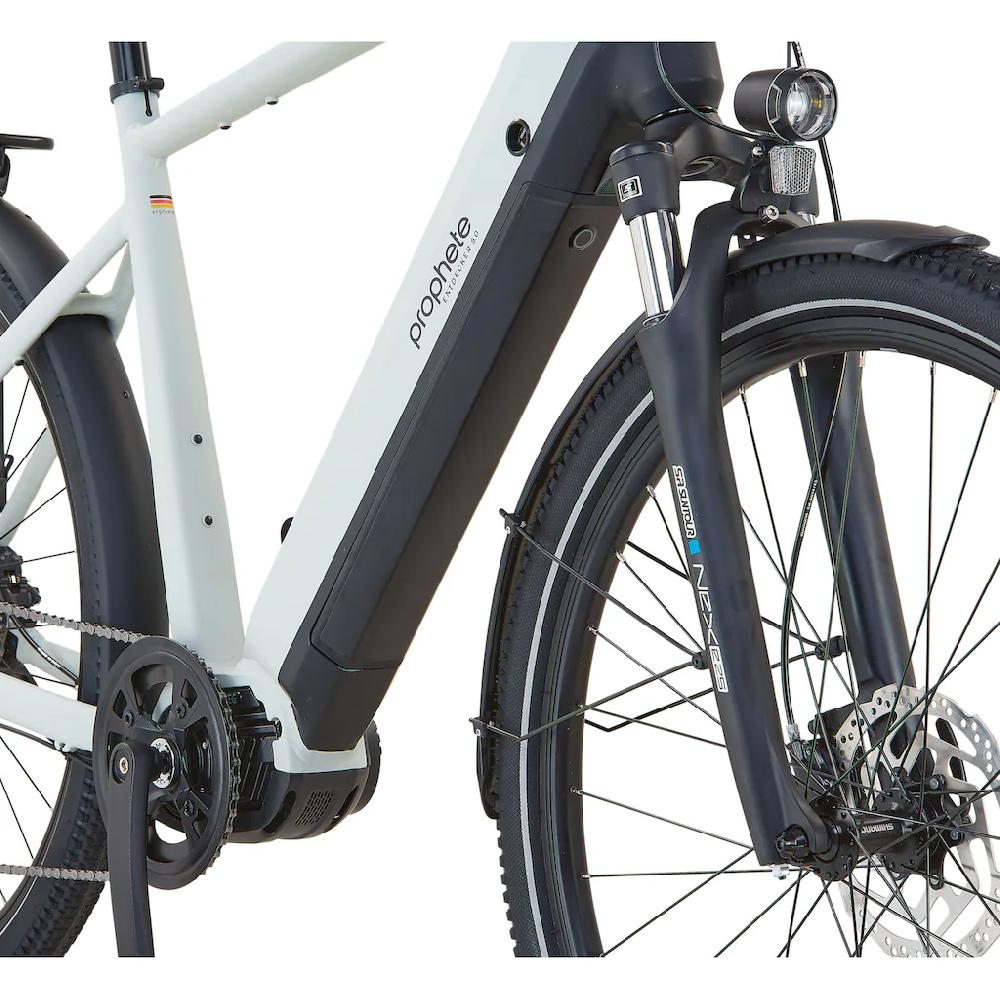 Prophete E-Bike »Entdecker 5.0« 10 Gang Shimano Deore Mittelmotor 250 W Kostenlose Rückgabe